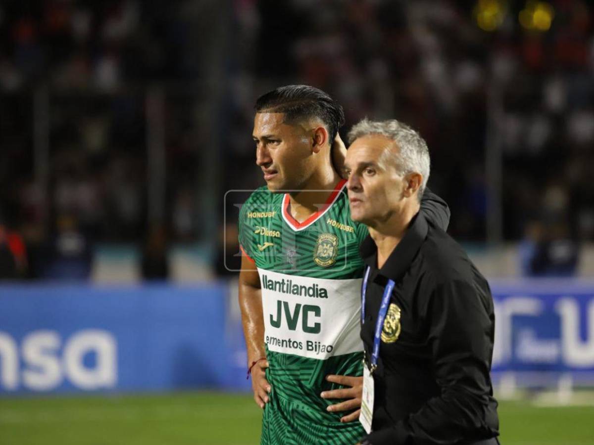 Llanto y tristeza se adueñó de Marathón tras perder la final vs Olimpia: jugador se quebrantó