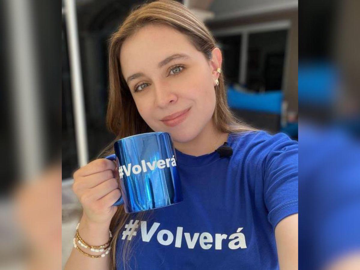 Una de las hijas de JOH lanza su precandidatura como diputada Una de las hijas de JOH lanza su precandidatura como diputada