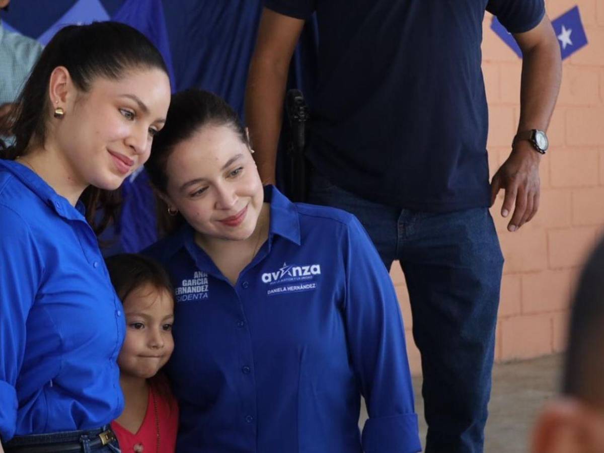 La familia de Ana García, la precandidata nacionalista y ex primera dama de Honduras