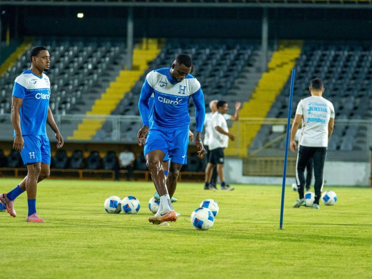 Así fue el entreno a puertas cerradas de Honduras: dos legionarios no estuvieron