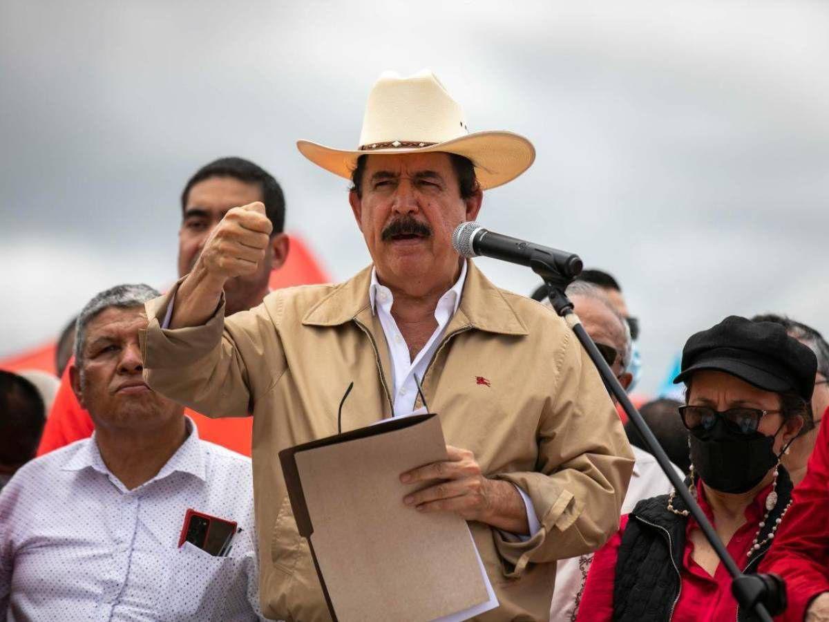 Manuel Zelaya condena “con rigor el hecho atroz que sufre el pueblo peruano reprimido”