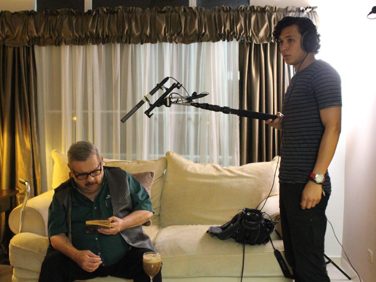 Bähr siempre fue un talento dispuesto a colaborar con producciones cinematográficas realizadas en Honduras.