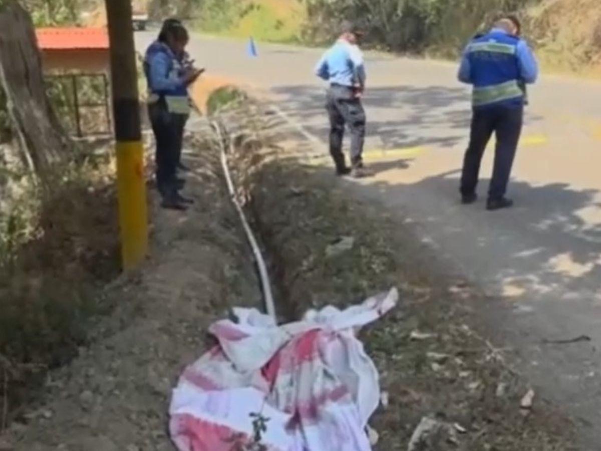 Joven muere tras caer de una volqueta y ser arrollado por el mismo vehículo en Valle de Ángeles