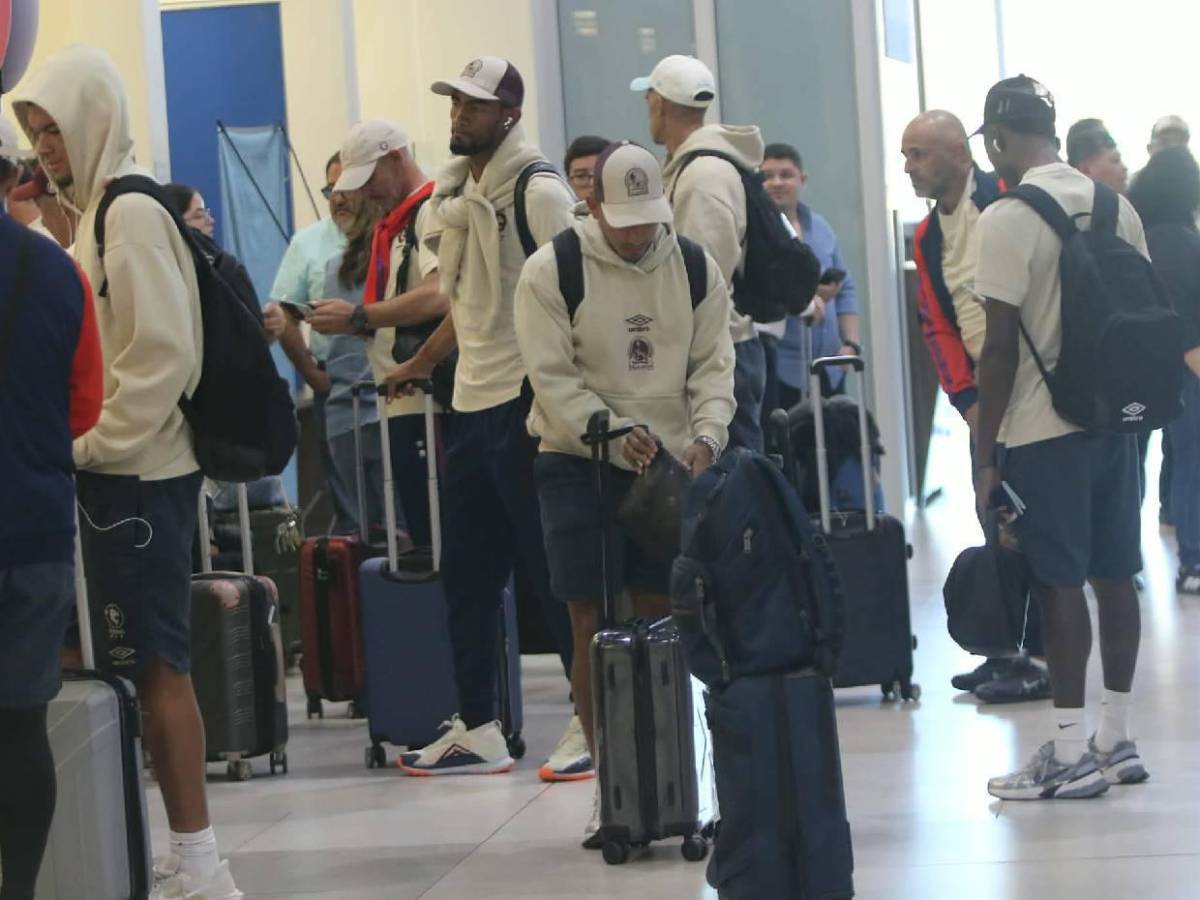 Con sus figuras y un invitado especial: Olimpia viajó a México para enfrentar al América en Concacaf