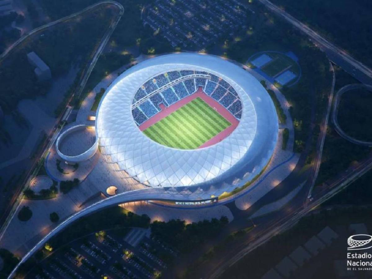 Estadio más grande de Centroamérica: Así avanza la construcción del moderno recinto en El Salvador
