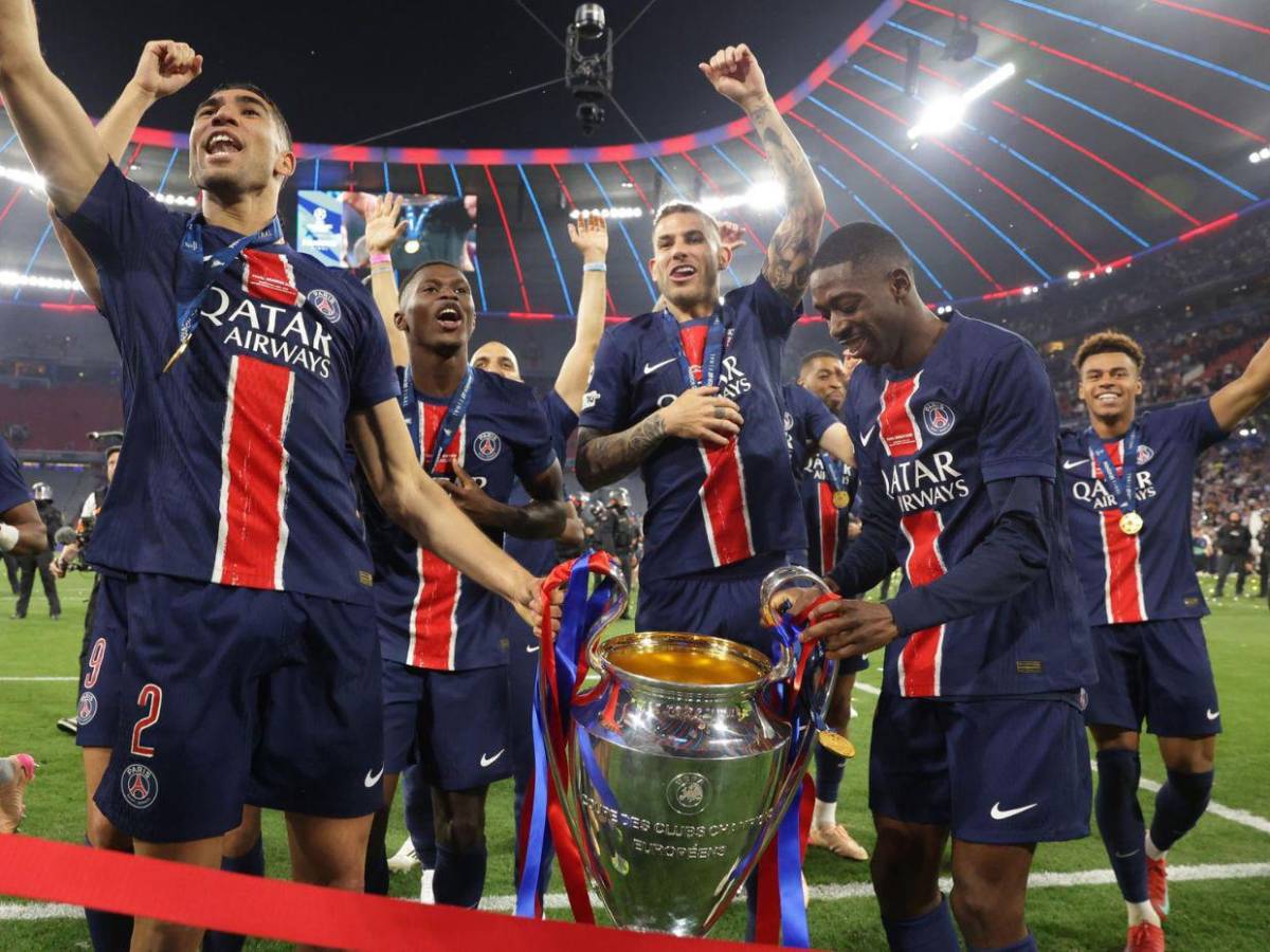 PSG vs Inter de Milán y otras goleadas en finales de Champions League