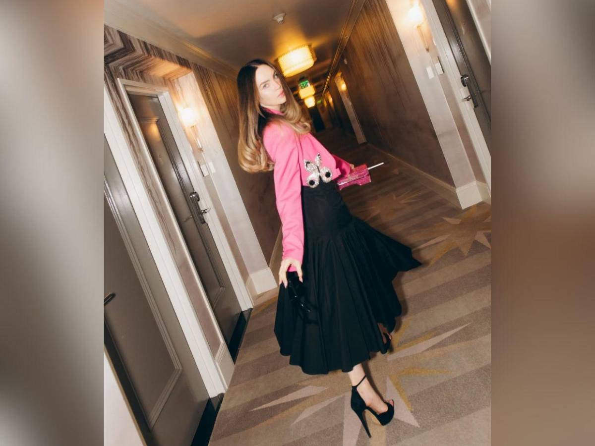 Belinda, toda una mujer Boss en la Semana de la Moda de Milán