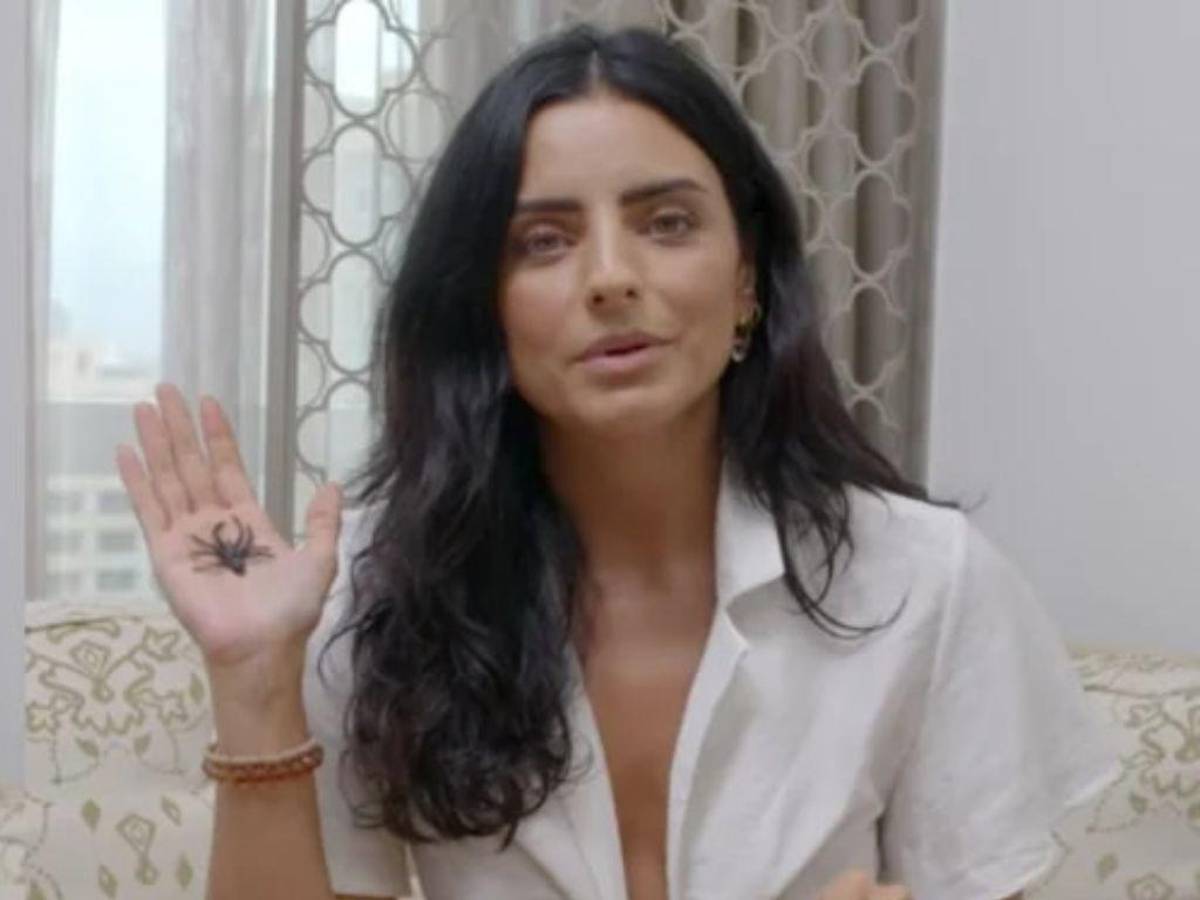 Este pequeño insecto de juguete ha causado pavor en muchas de las amistades de la famosa.