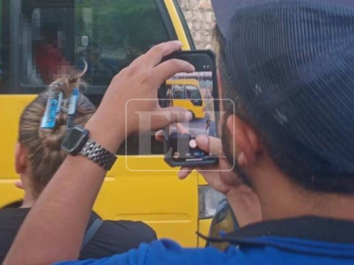 EN FOTOS: Así quedó la escena del crimen del conductor asesinado en rapidito en Comayagüela