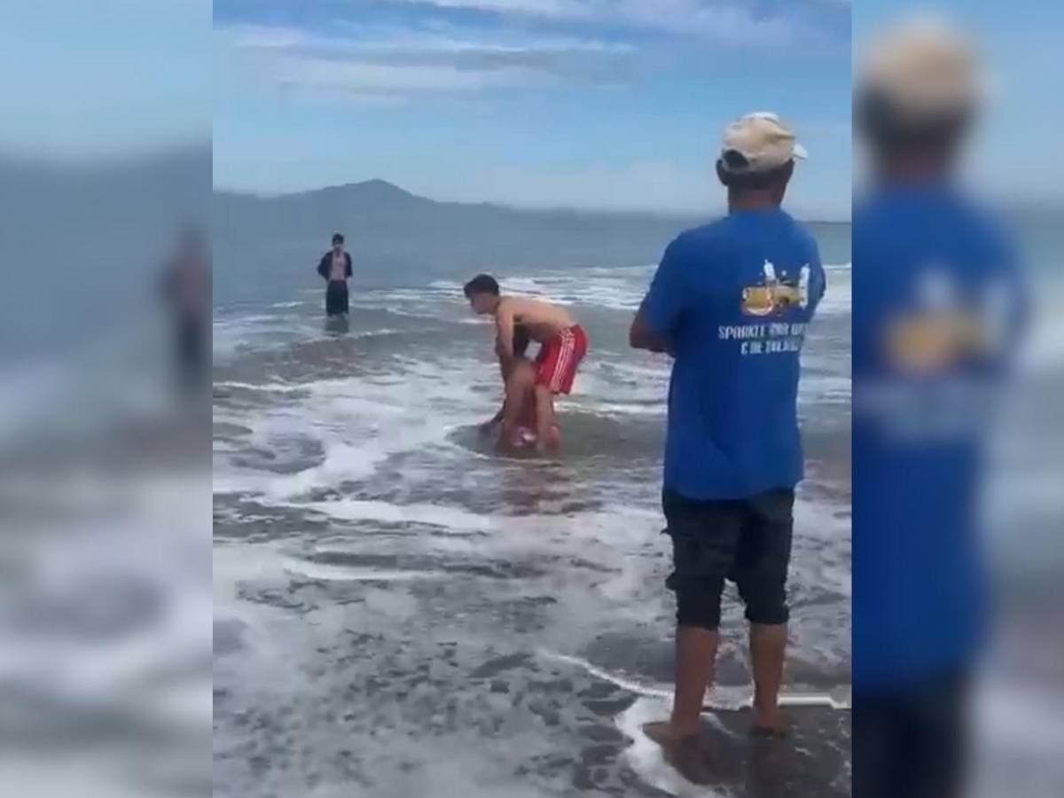 Quedó en vídeo: así fueron las últimas horas de Sebastián, menor ahogado en Marcovia