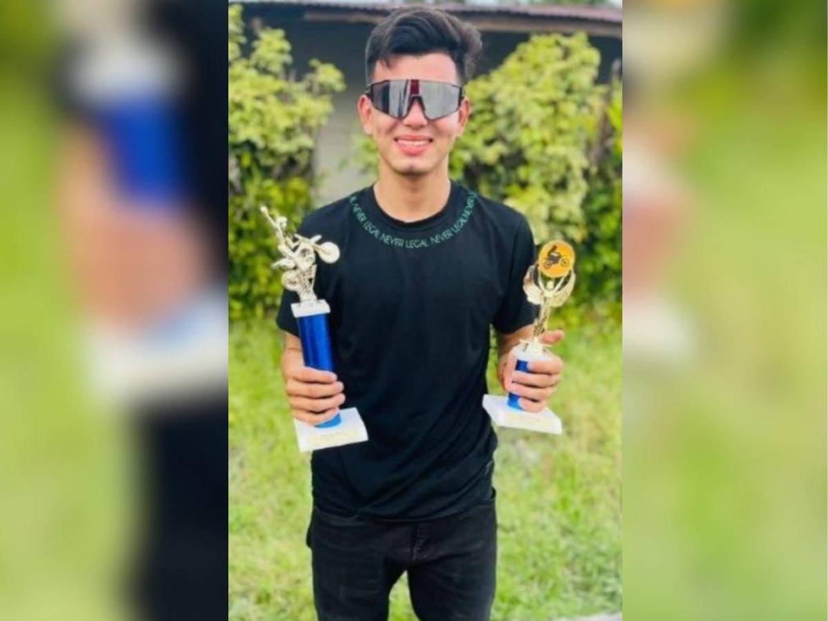 Isan Perdomo murió tras hacer piques en Yoro; su madre lo aconsejaba antes de salir