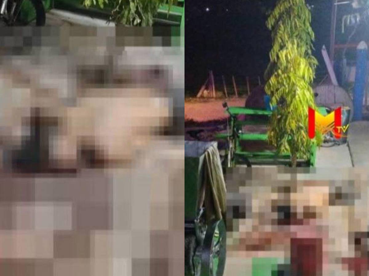 Los rostros de Orlin Argüelles y Jairo Rodríguez, asesinados en San Esteban, Olancho