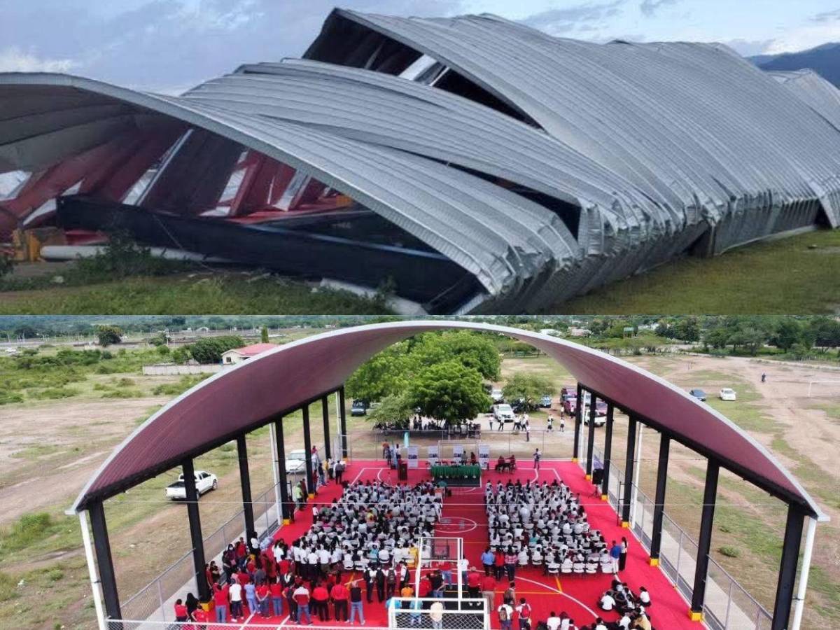 ¿Por qué se desplomó el polideportivo construido en Olanchito por Condepor?