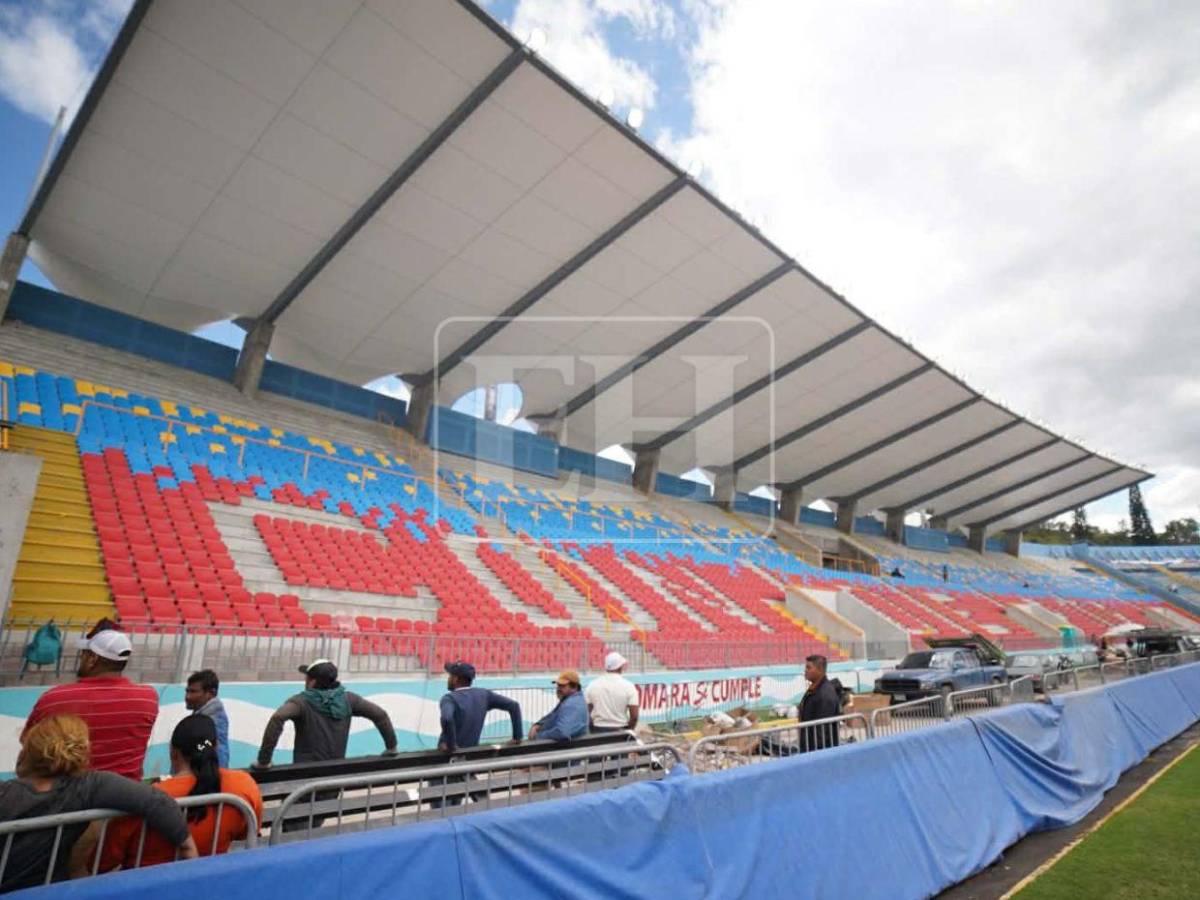 ¡Una belleza! Así luce el Estadio Nacional con sus mejoras para la final Olimpia vs Marathón