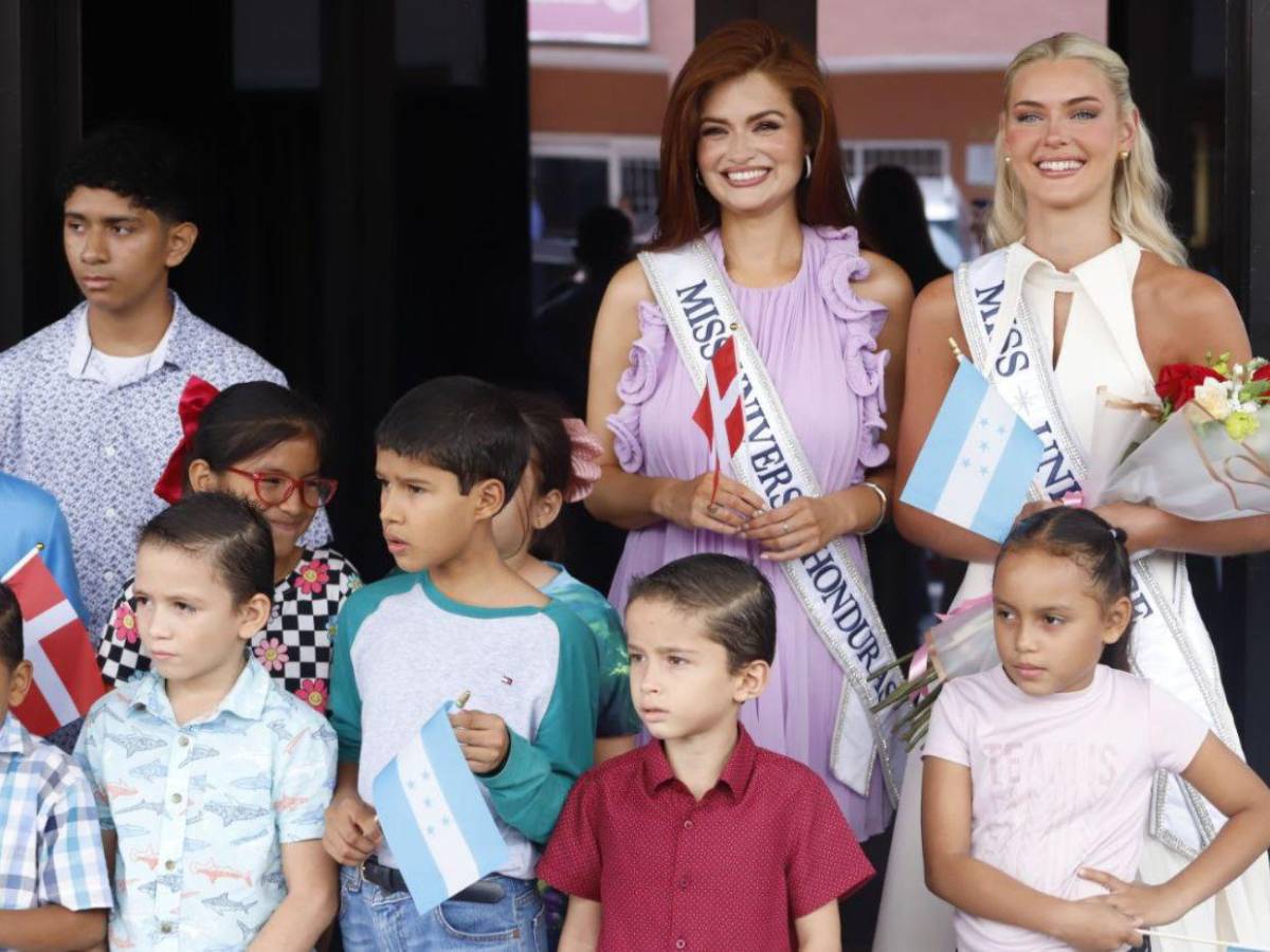 Reuniones, empoderamiento femenino y obras sociales: así fue el primer día de Miss Universo en Honduras