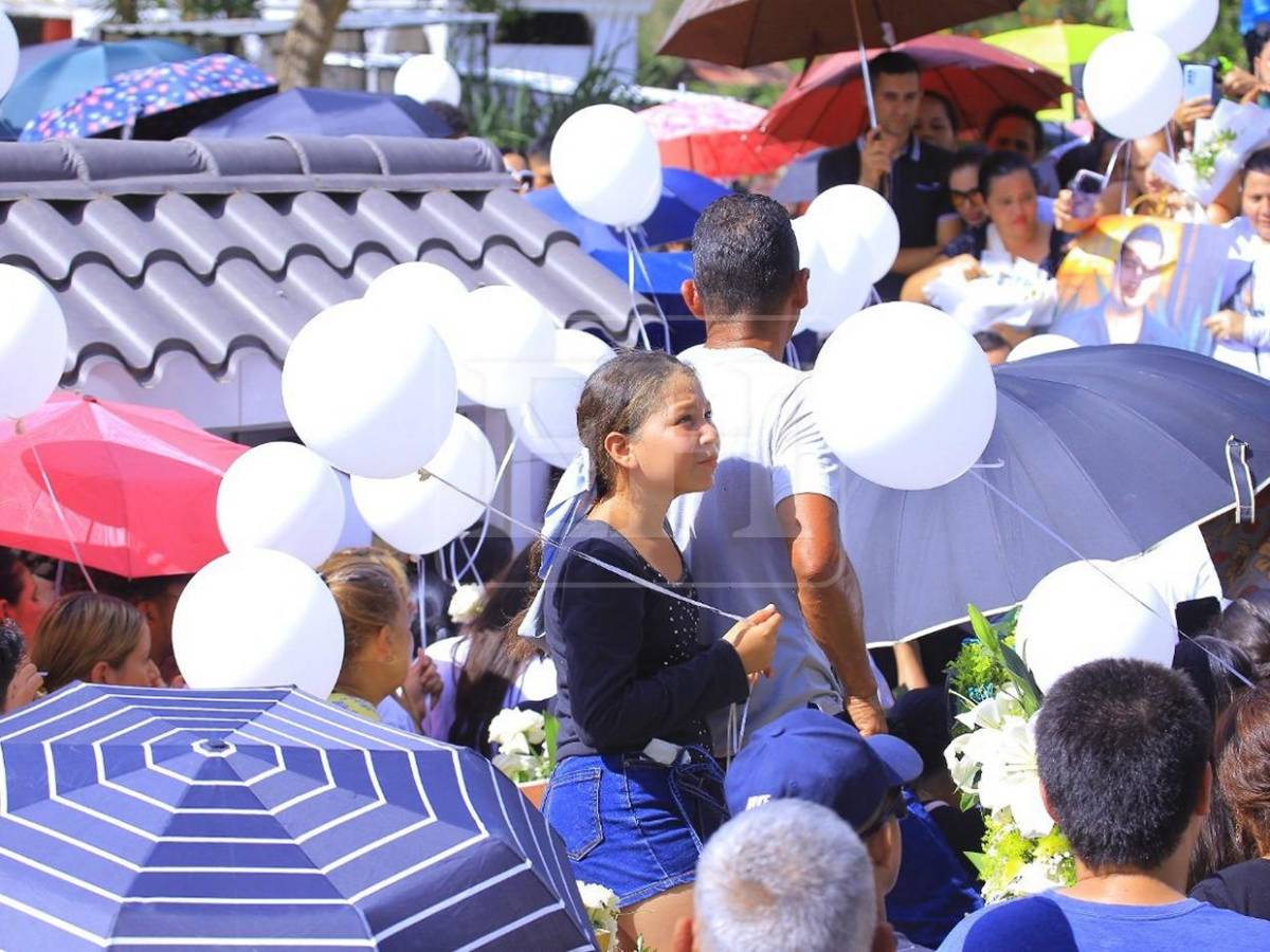 Doloroso último adiós al joven tiktoker Hernán Martínez en Cofradía