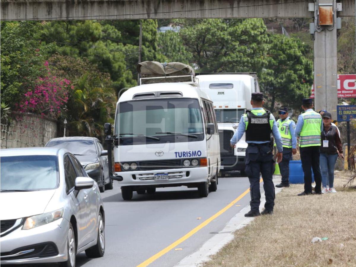 Control y prevención: activan operativos en salidas de la capital por Semana Santa