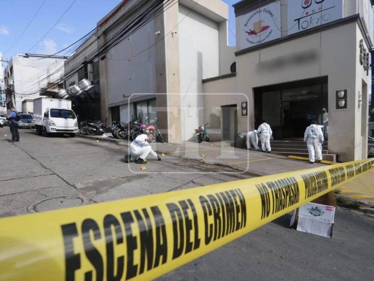 Los daños que dejó el ataque en restaurante de comida asiática en la capital
