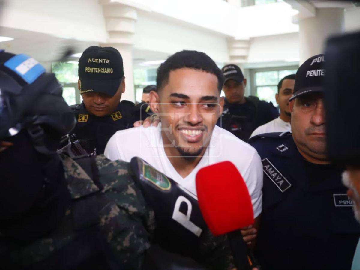Con una sonrisa llega El Diablo a los tribunales, acusado de homicidio y robo en Olanchito