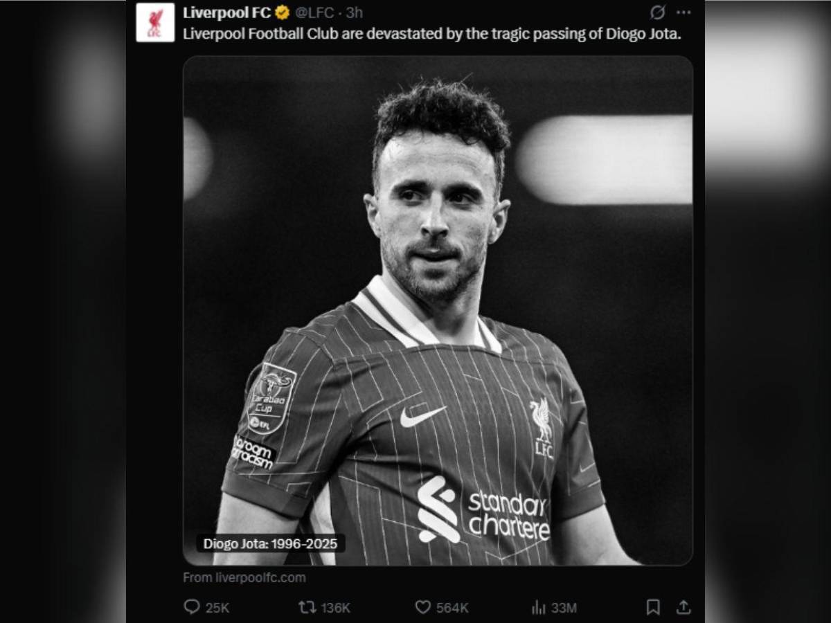Hallaron su cuerpo carbonizado: lo que se sabe del accidente de Diogo Jota, jugador del Liverpool