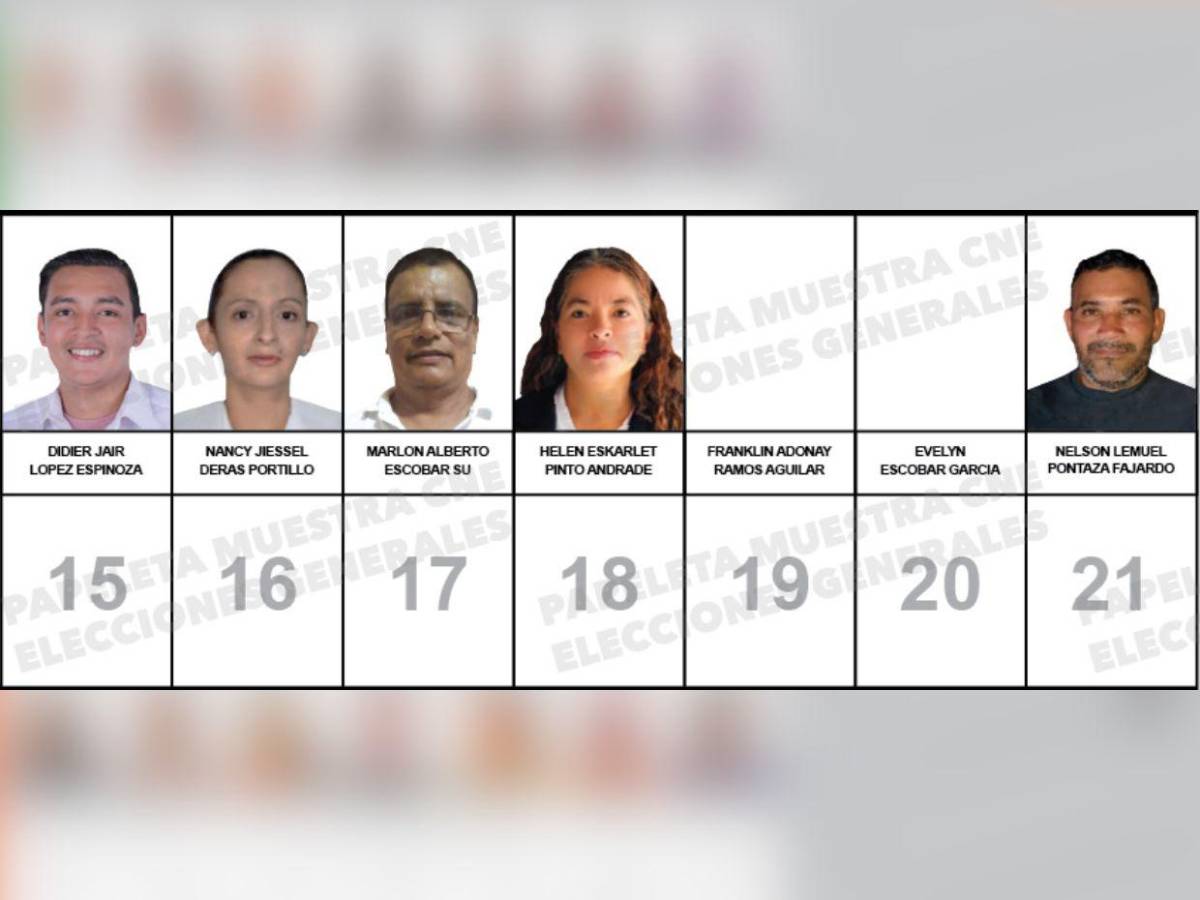 Rostros nuevos y otros que buscan reelección: candidatos a diputados por Copán