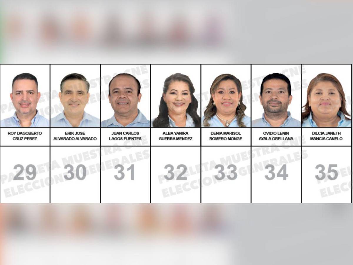 Rostros nuevos y otros que buscan reelección: candidatos a diputados por Copán