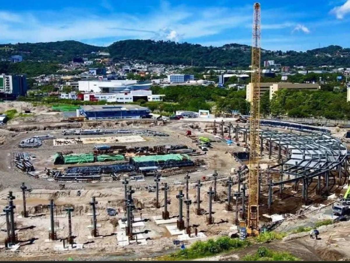 Estadio más grande de Centroamérica: Así avanza la construcción del moderno recinto en El Salvador