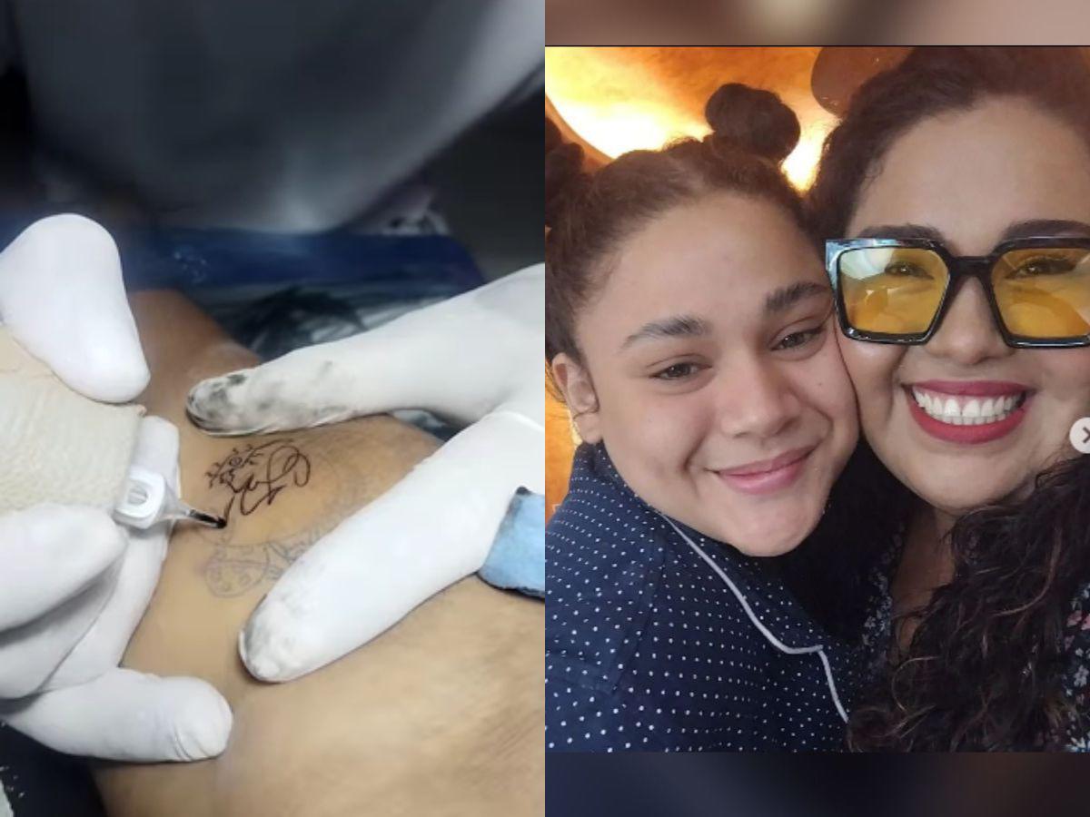 Fan mexicana de Cesia Sáenz se tatúa su firma en el brazo de forma permanente