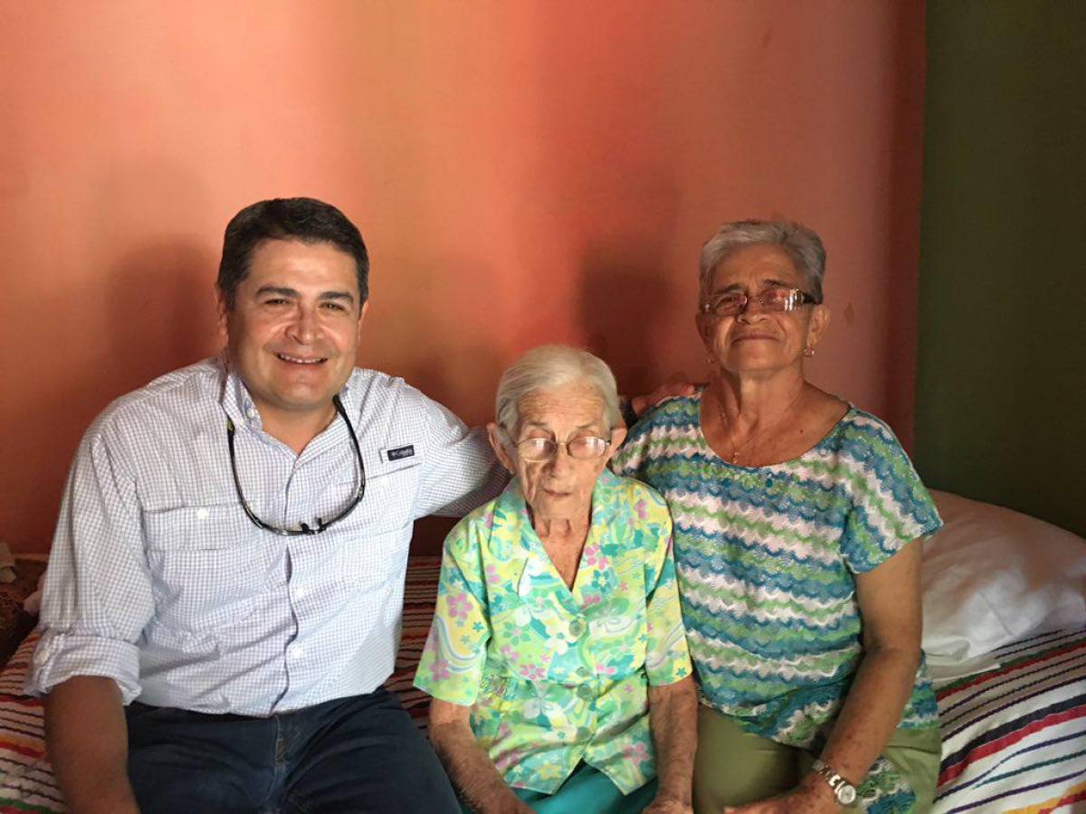 Muere a los 101 años de edad la abuela materna del expresidente Juan Orlando Hernández