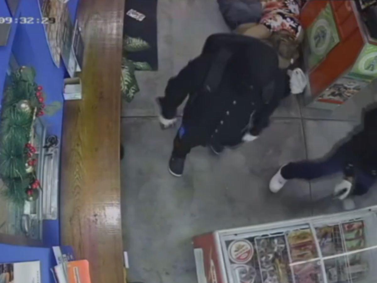 Encapuchados y armados: así fue el asalto frustrado en el Supermercado Queyma de La Ceiba