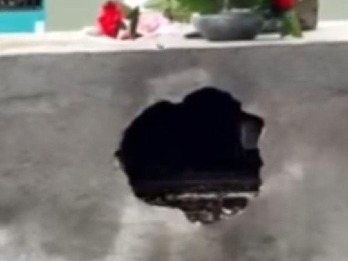 Maicol Tróchez fue sepultado hace dos meses y llegaron a quemar su cadáver: así quedó su tumba