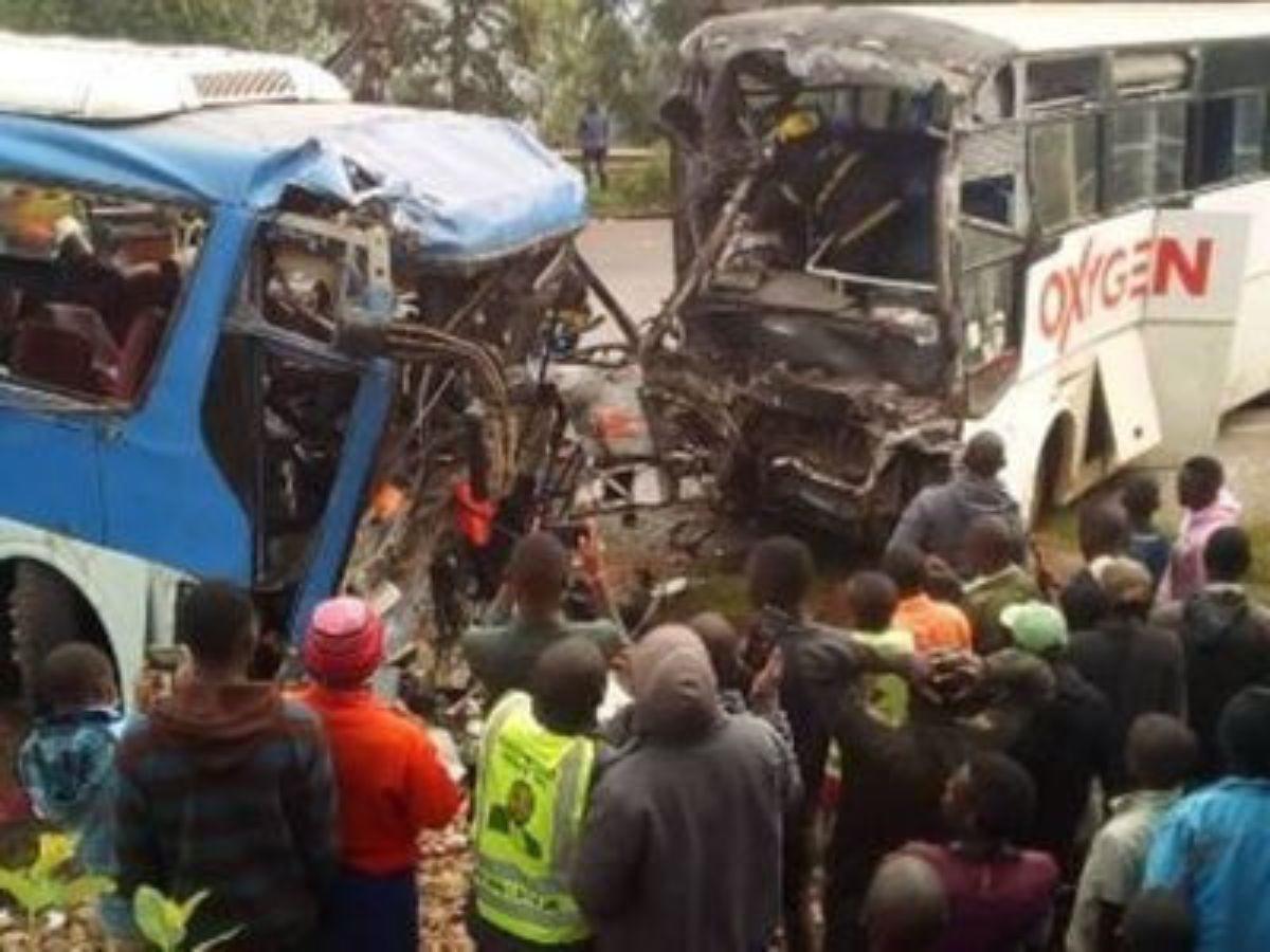 Un accidente de autobús en la frontera entre Kenia y Uganda deja 21 muertos