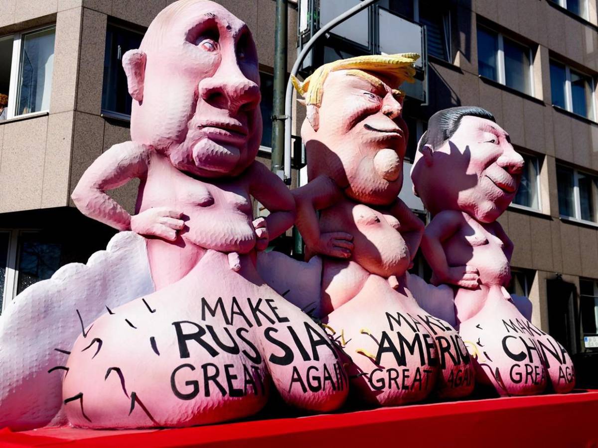 Las polémicas carrozas del ‘Rosenmontag’ o “lunes de las rosas” en Alemania Las polémicas carrozas del ‘Rosenmontag’ o “lunes de las rosas” en Alemania