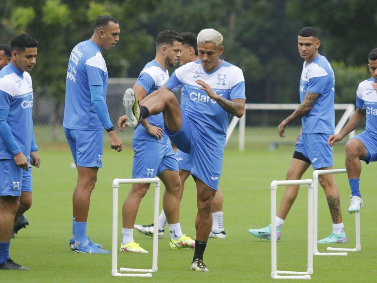 Así sería el 11 de Honduras vs Haití en el primer juego eliminatorio de grupos