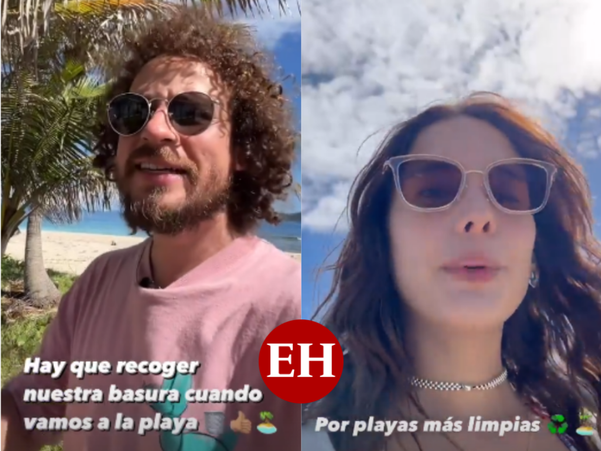 Luisito Comunica sorprendido por basura que hay en playas hondureñas