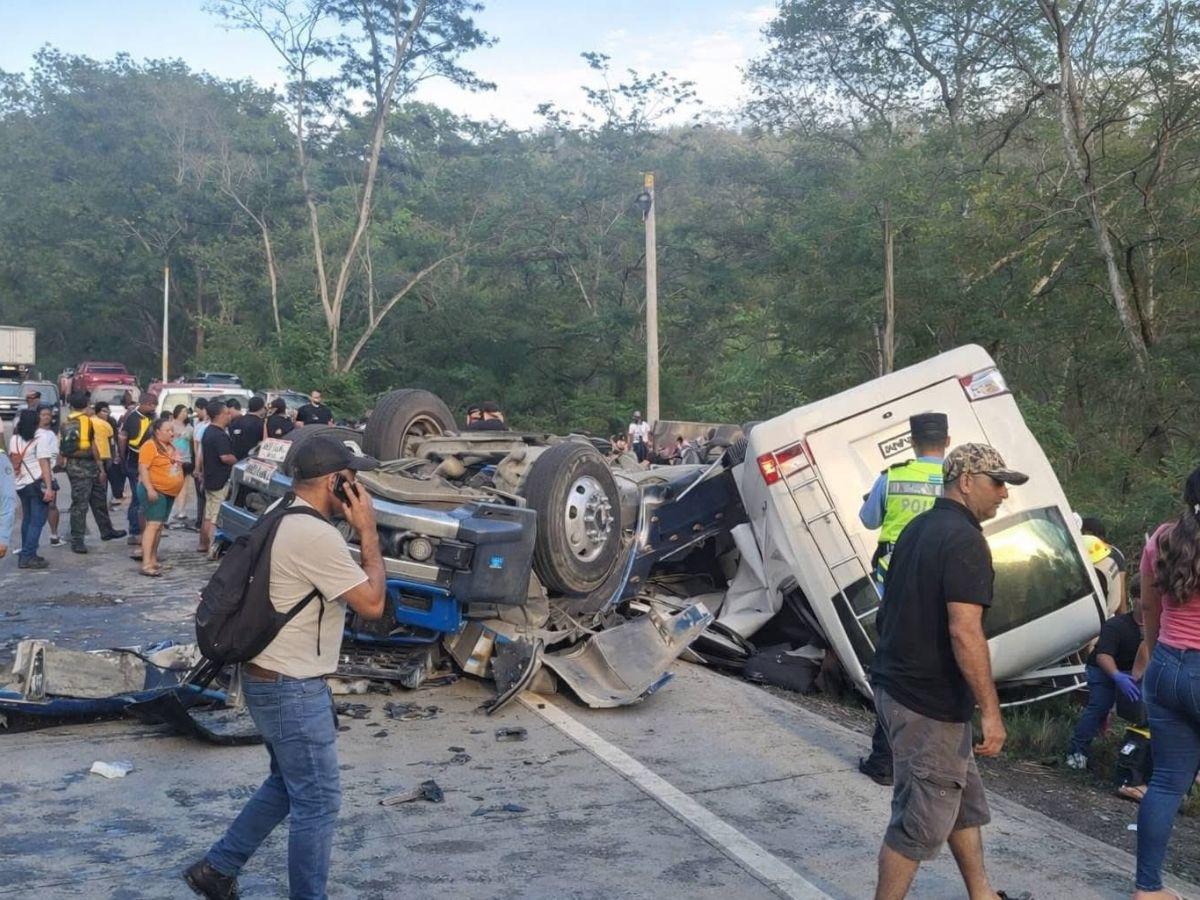 Robo de documentos los obligó a cambiar de ruta: revelan sobre accidente en Quimistán