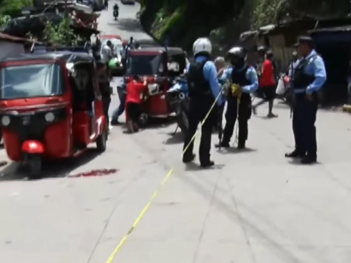 Balacera deja dos muertos y un herido en la Villa Nueva: mototaxista y pasajera son las víctimas