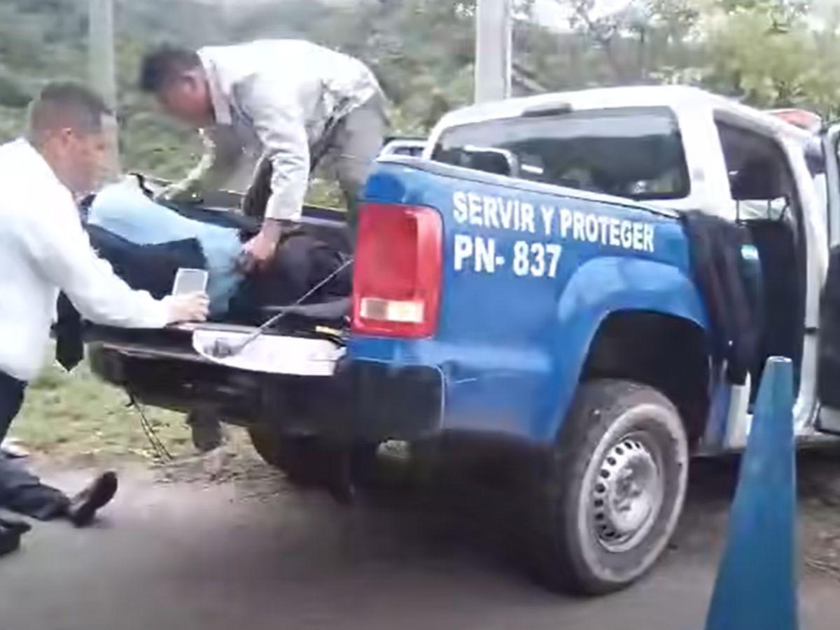 Policías iban al velorio del inspector Kevin Pérez y se accidentaron: aquí las imágenes