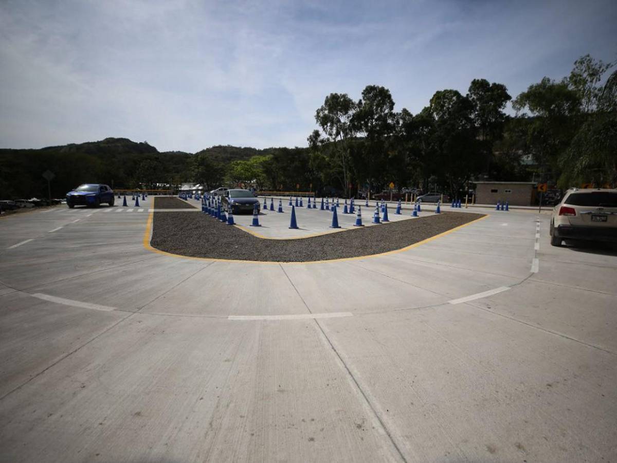 Así es el nuevo Centro de Capacitación Vial inaugurado en Tegucigalpa