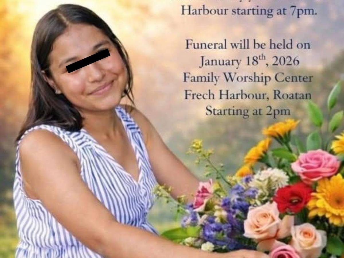 Investigan la muerte de Lindsay Bodden, menor encontrada sin vida en Roatán