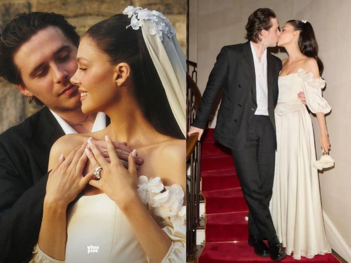 Brooklyn Beckham y Nicola Peltz renuevan votos lejos de David y Victoria