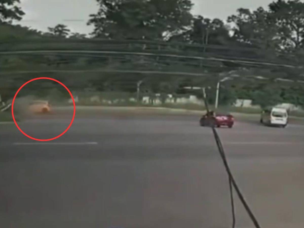 Cuadro a cuadro: video capta accidente donde murieron padres de periodista en la CA-5