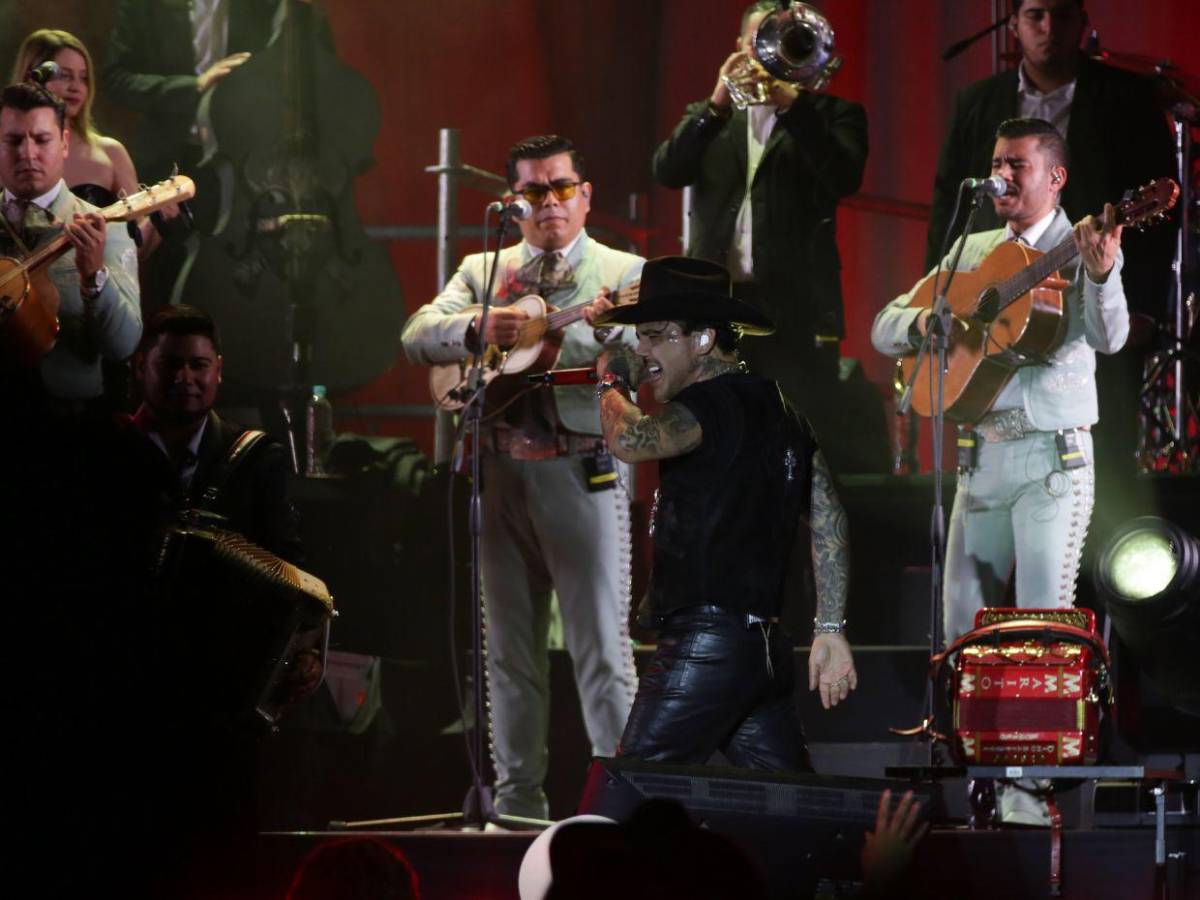 El concierto de Christian Nodal en Tegucigalpa, en imágenes