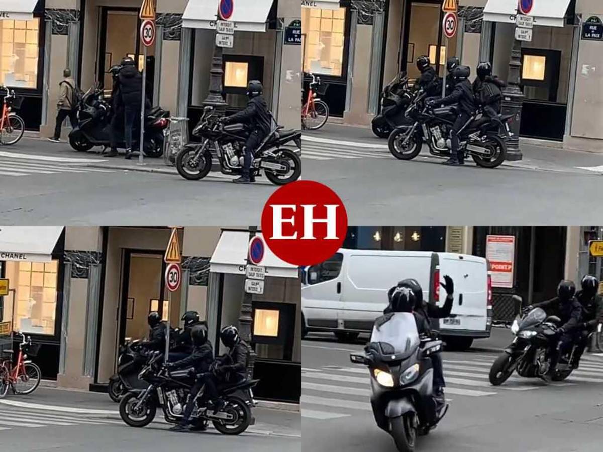 Como de película: roban en pleno día una joyería de lujo en París