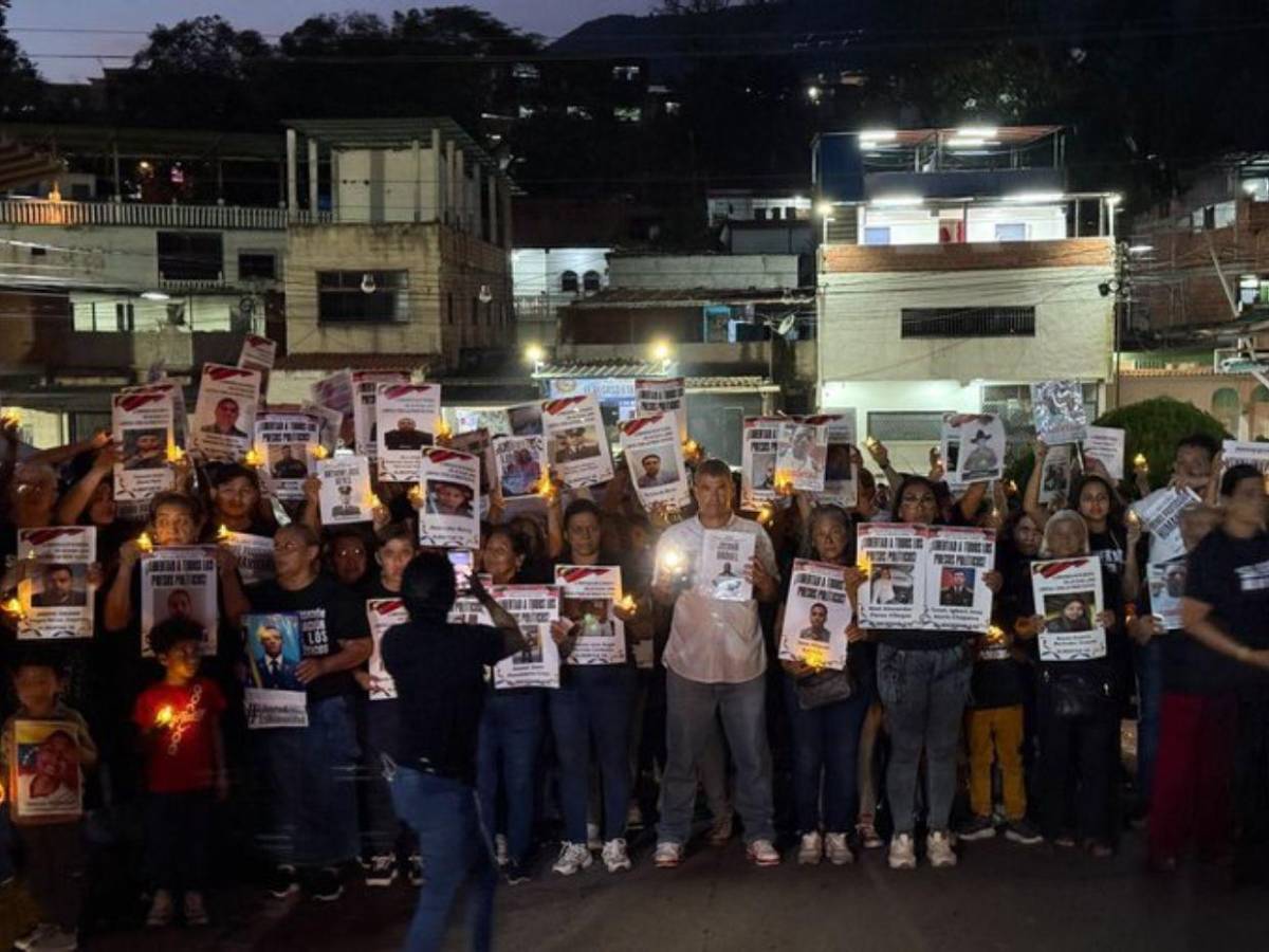 Siguen vigilias por los presos políticos en Venezuela