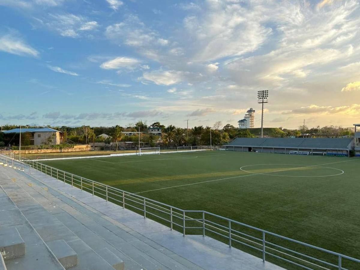 El humilde estadio en el que Motagua jugará en Belice por Copa Centroamericana