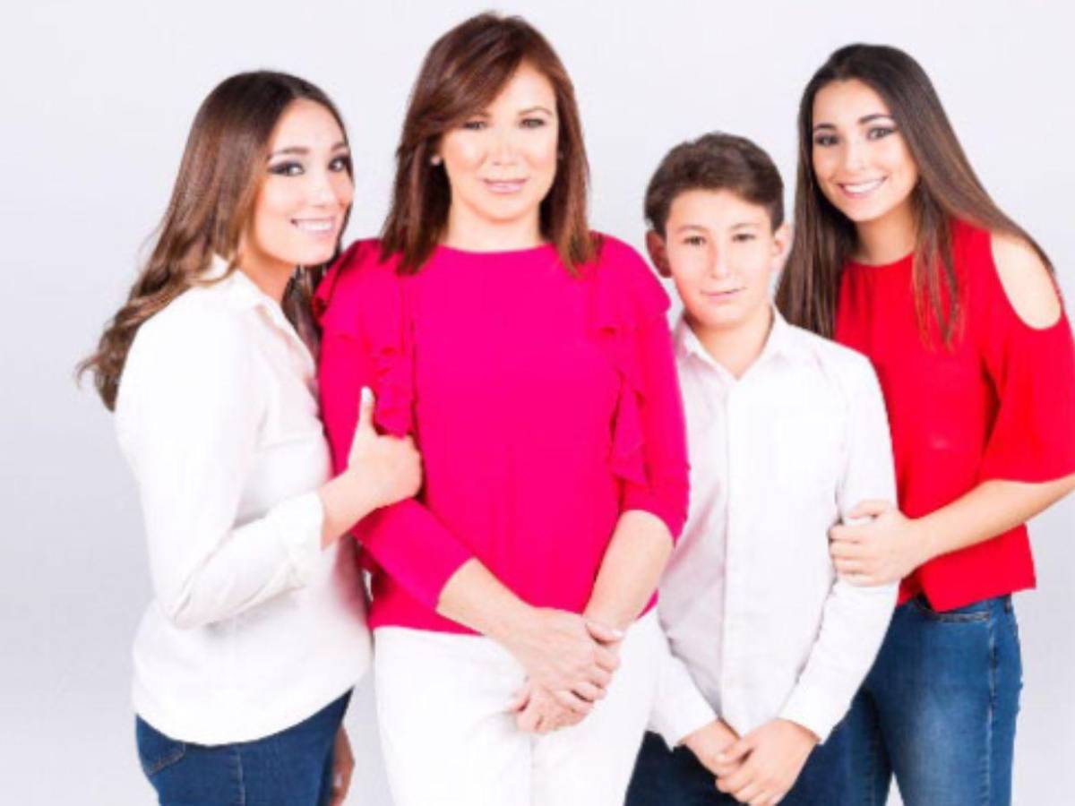 Hombre de familia: los hijos y esposa del precandidato liberal Luis Zelaya