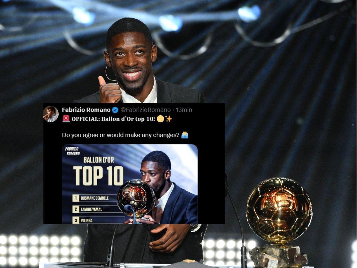 Broma pesada estará a años luz de Messi: Reacción de la prensa al ganador del Balón de Oro 2025