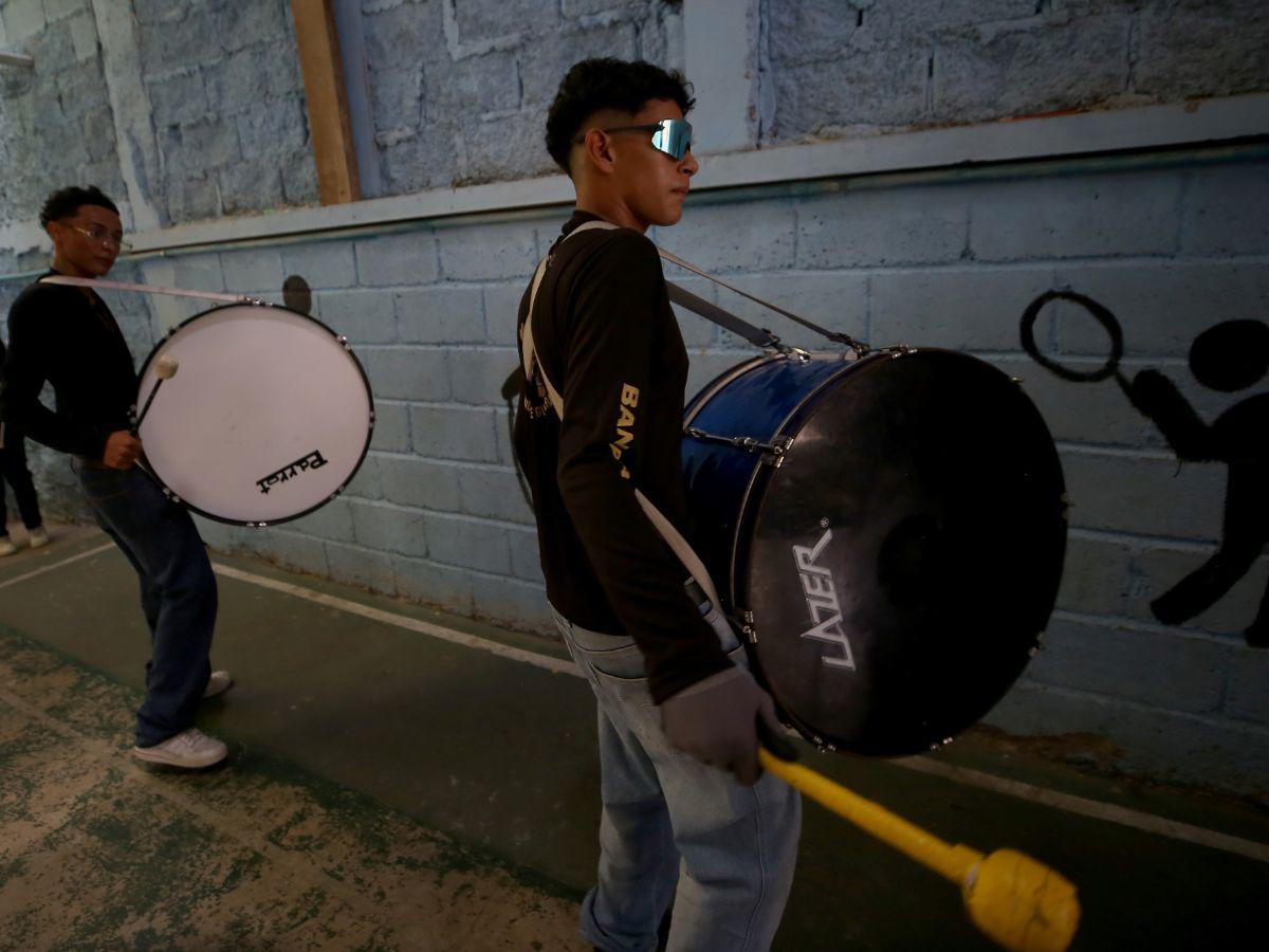 Ritmo y disciplina: la banda de Monte Hermón promete ser protagonista del 15 de septiembre