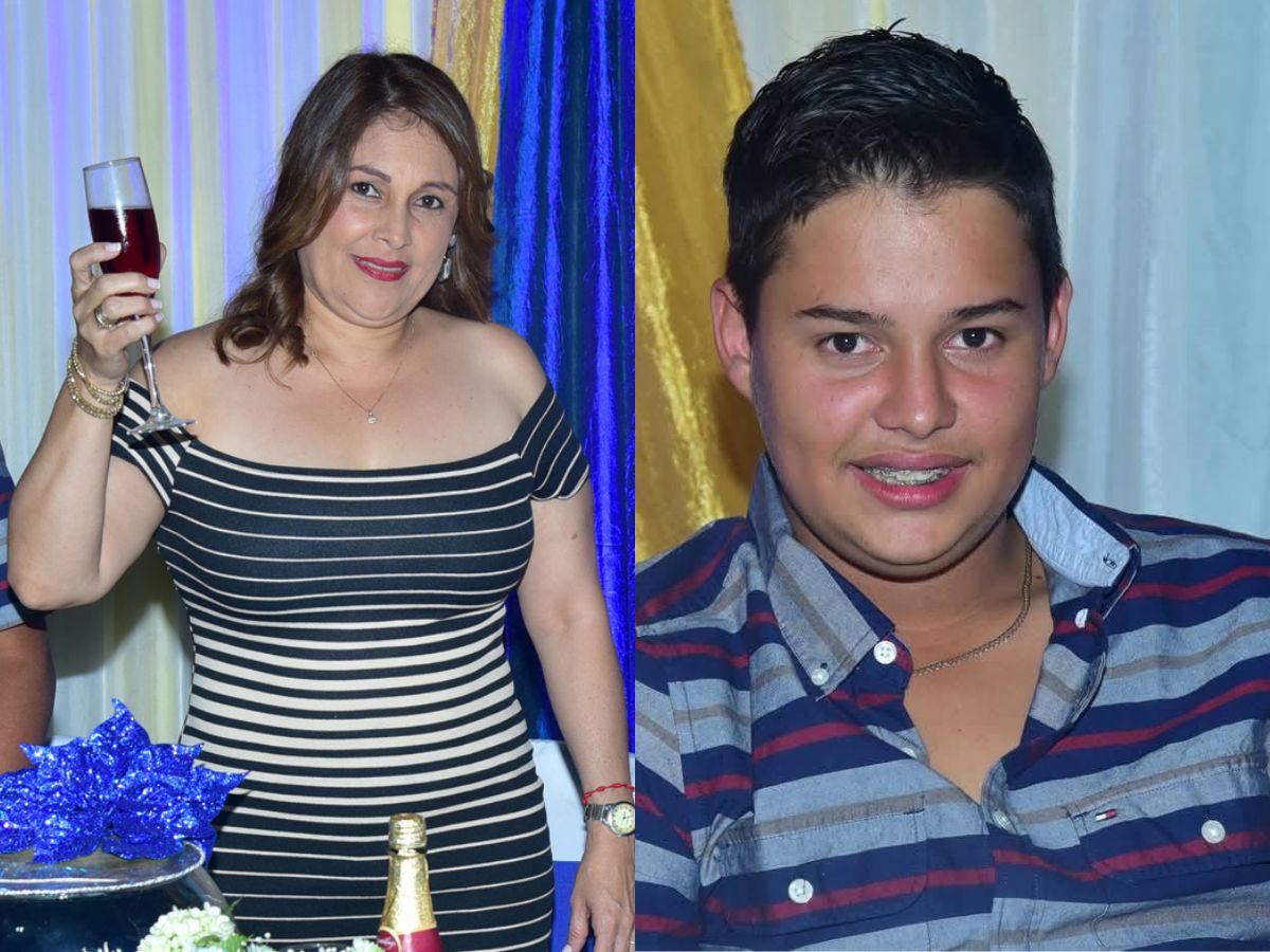 Jackeline Paz y su hijo Herminto, acribillados en su casa en Santa Bárbara; eran comerciantes